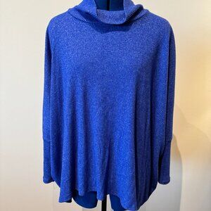 Anthropologie Cobalt Blue Sweater Tunic